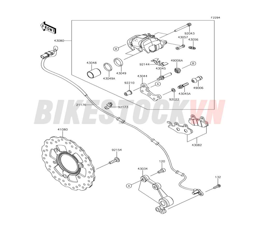 CHASSIS REAR BRAKE