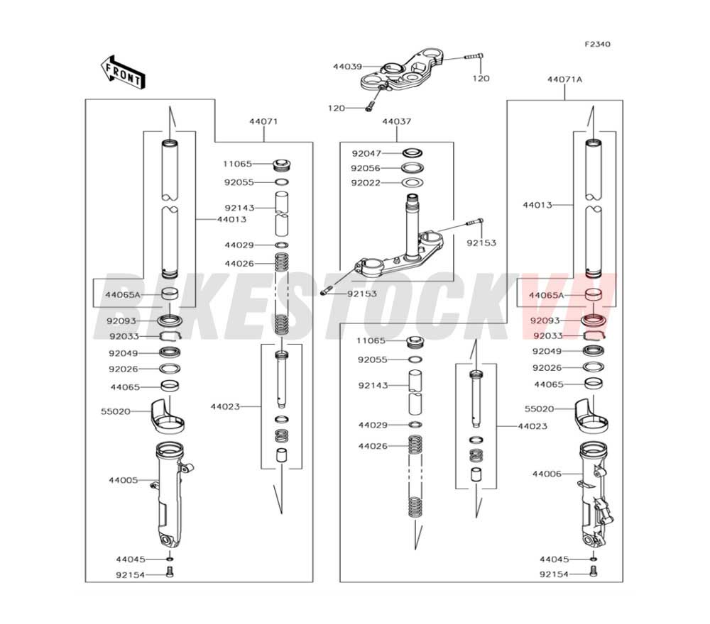 CHASSIS FRONT FORK