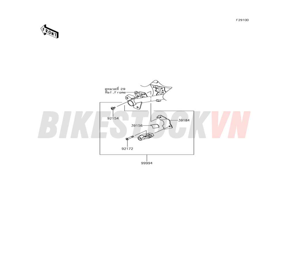 CHASSIS ACCESSORY(HELMET LOCK)