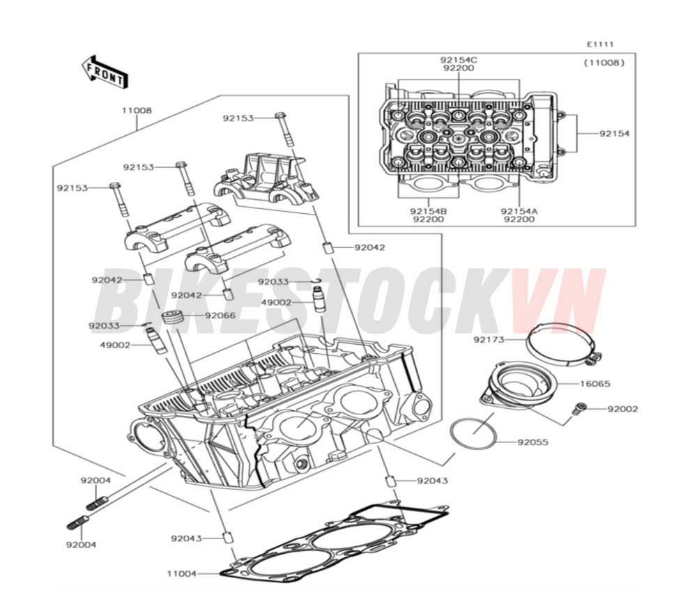 ENGINE CYLINDER HEAD