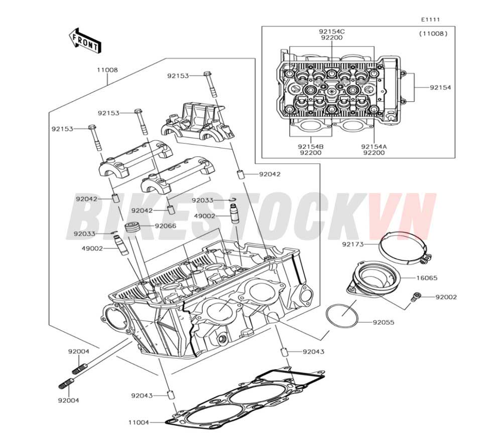 ENGINE CYLINDER HEAD