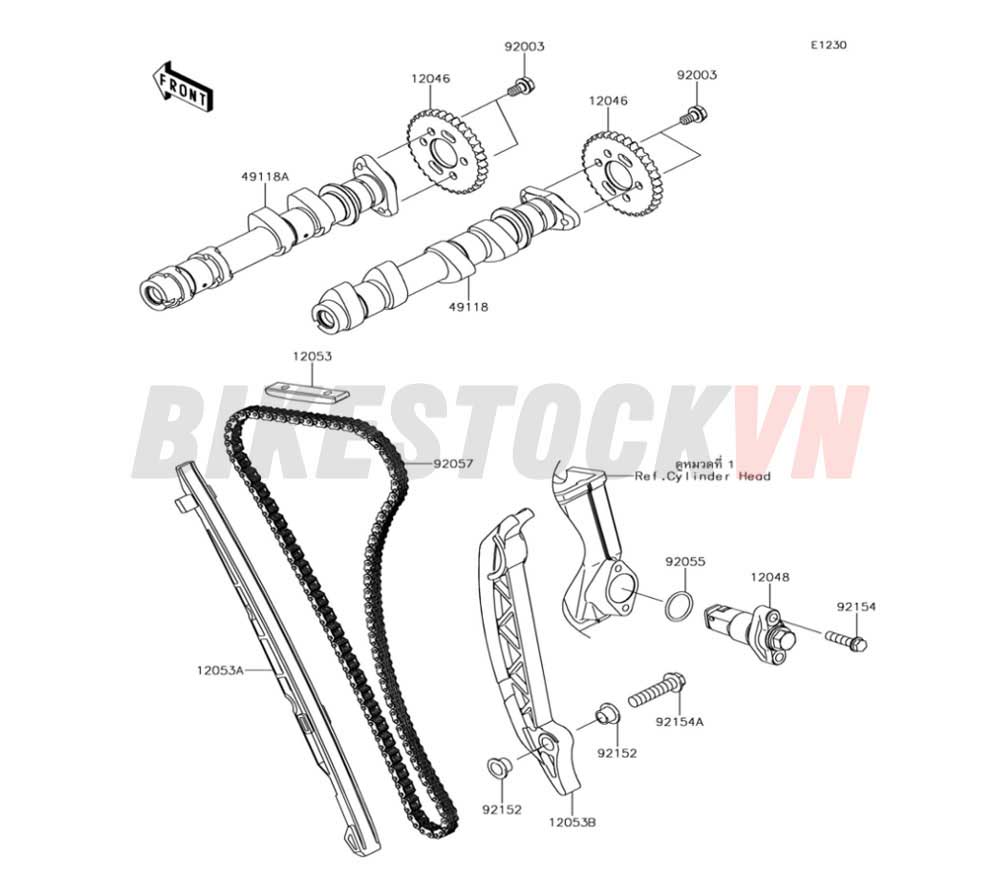 ENGINE CAMSHAFT(S)/TENSIONER