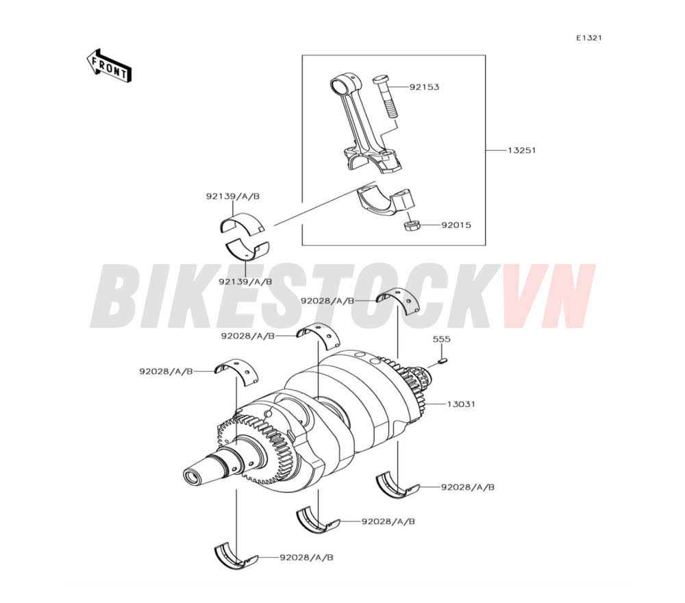 ENGINE CRANKSHAFT