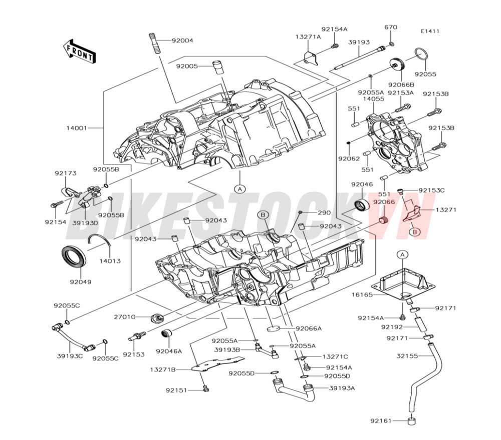 ENGINE CRANKCASE