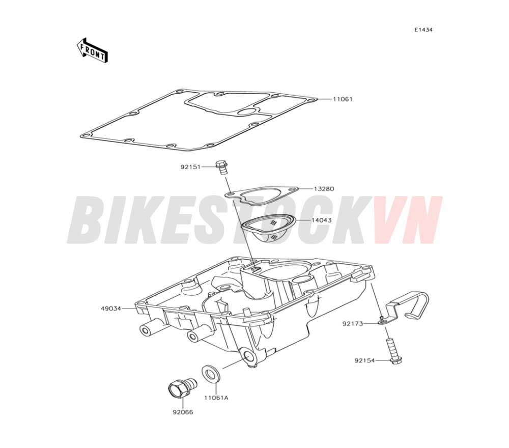 ENGINE OIL PAN