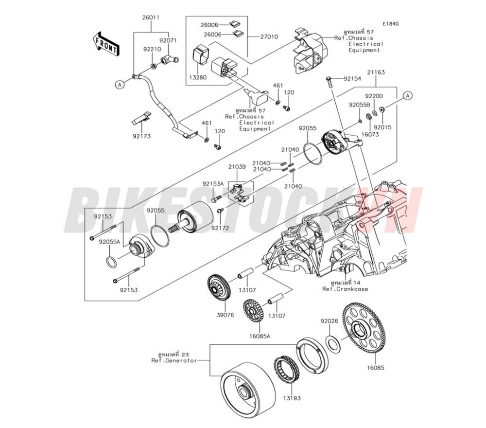 ENGINE STARTER MOTOR