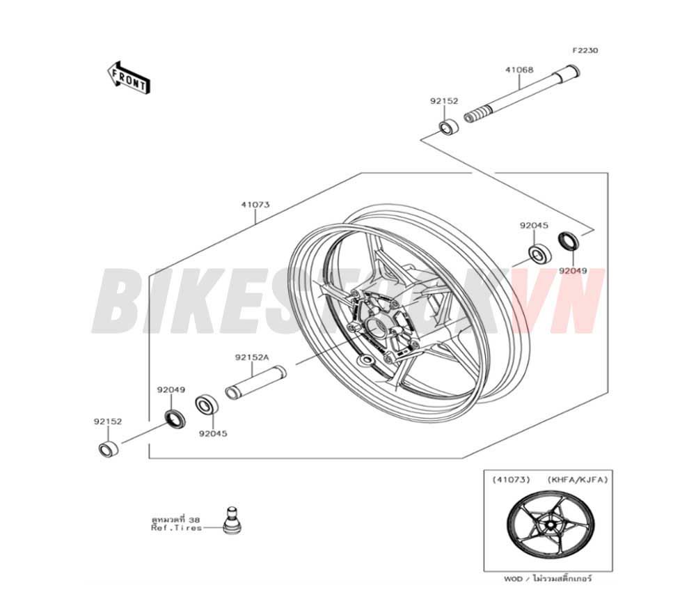 CHASSIS FRONT HUB