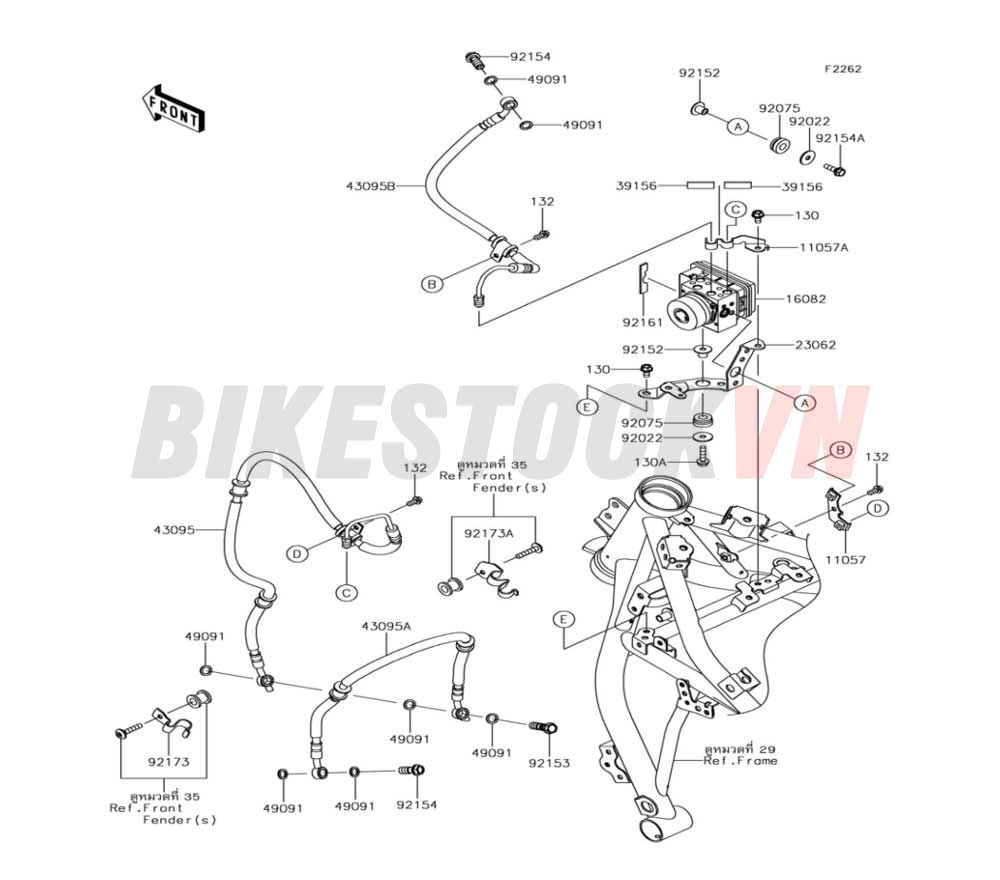 CHASSIS BRAKE PIPING