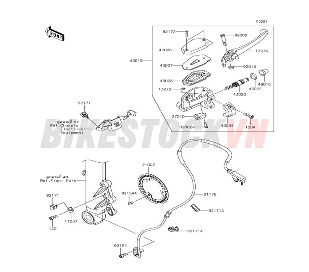 CHASSIS FRONT MASTER CYLINDER