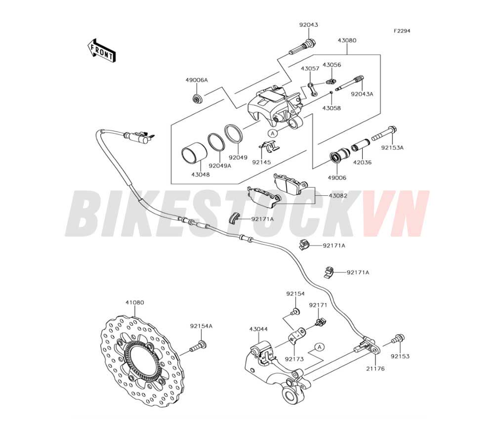 CHASSIS REAR BRAKE