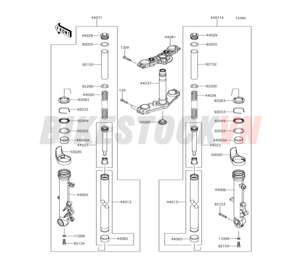 CHASSIS FRONT FORK