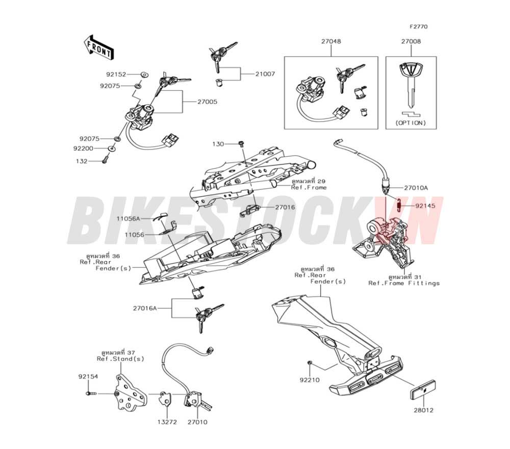 CHASSIS 	IGNITION SWITCH