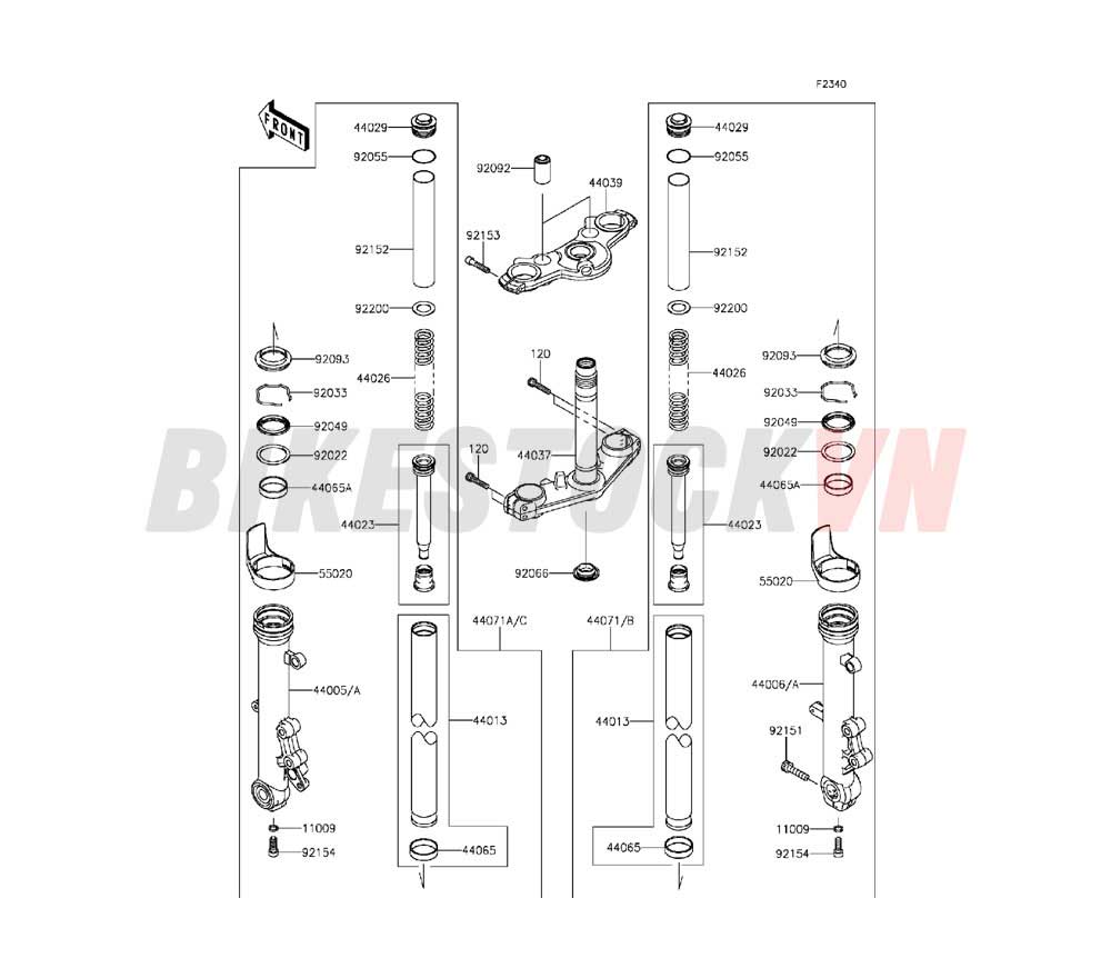 CHASSIS FRONT FORK