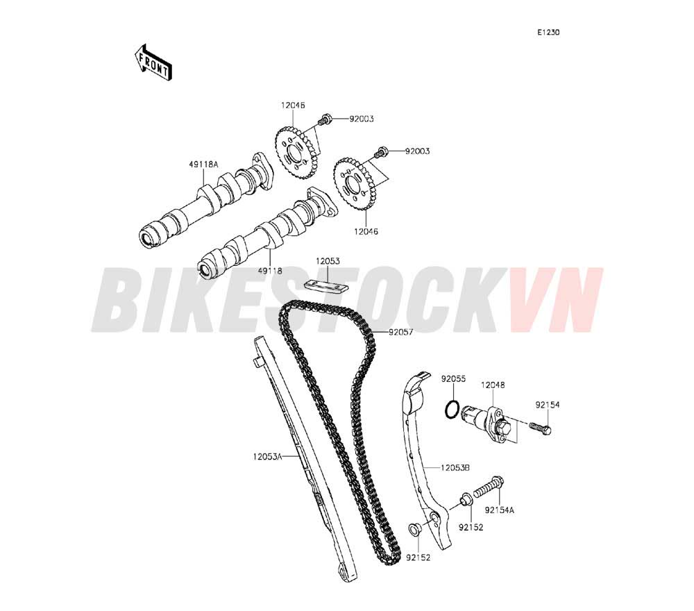 ENGINE CAMSHAFT(S)/TENSIONER