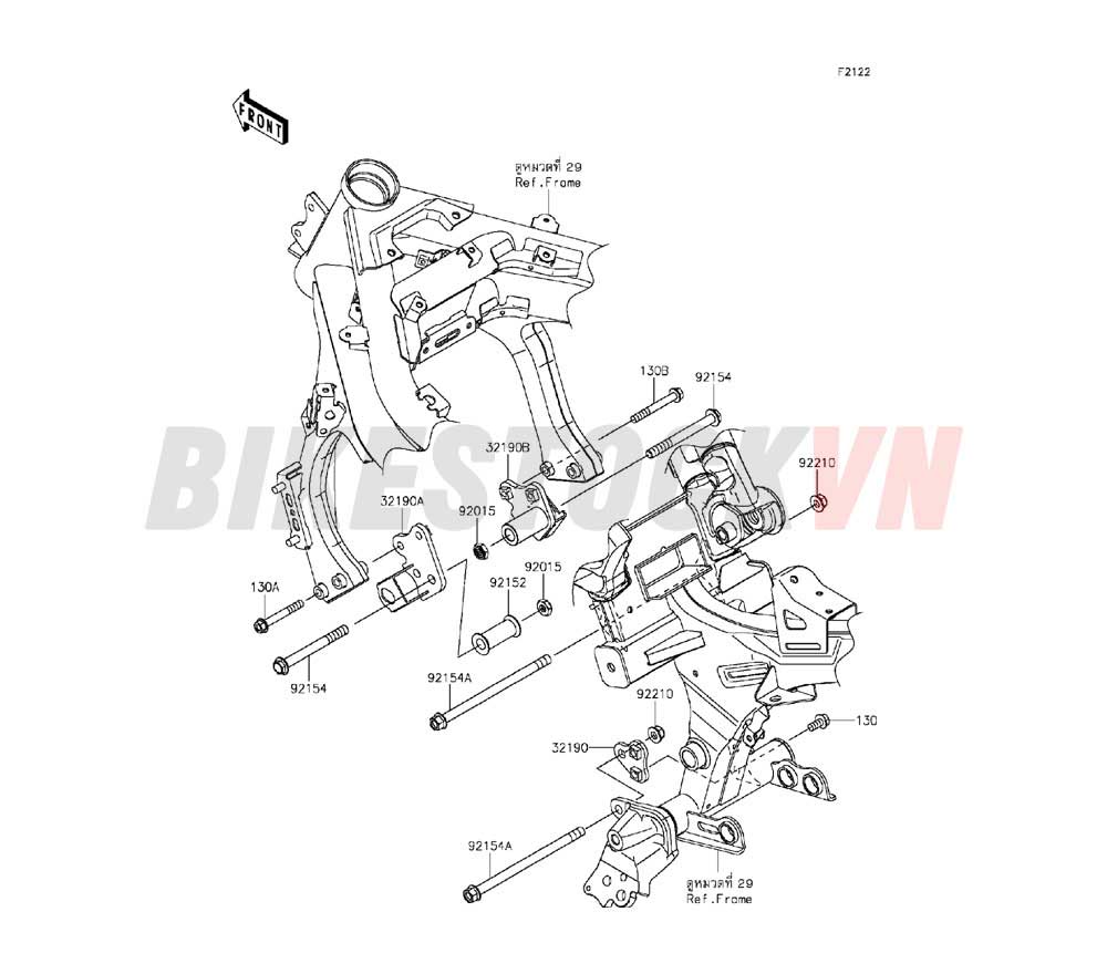 CHASSIS ENGINE MOUNT