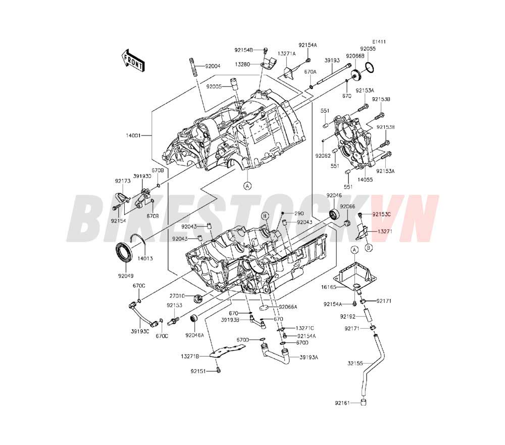 ENGINE CRANKCASE