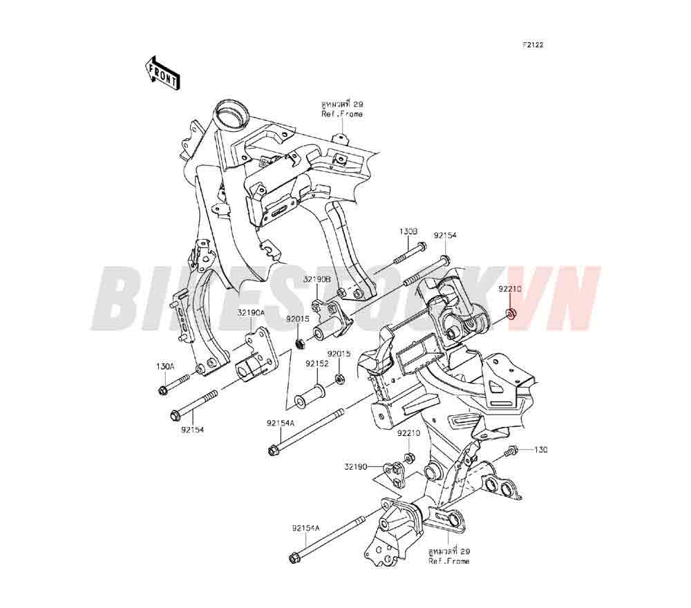 CHASSIS ENGINE MOUNT