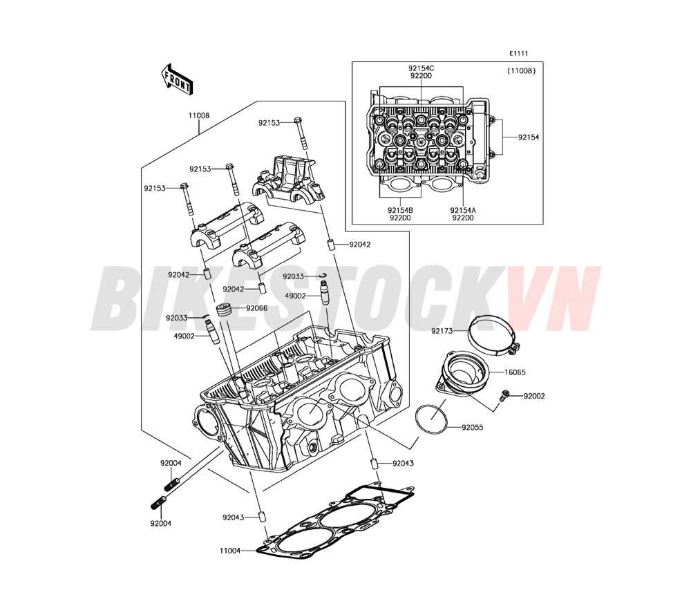 ENGINE CYLINDER HEAD