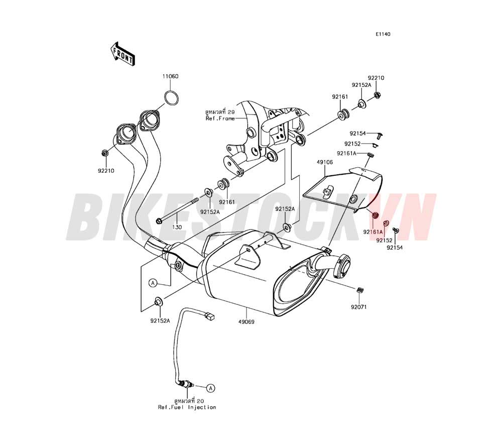 ENGINE MUFFLER(S)