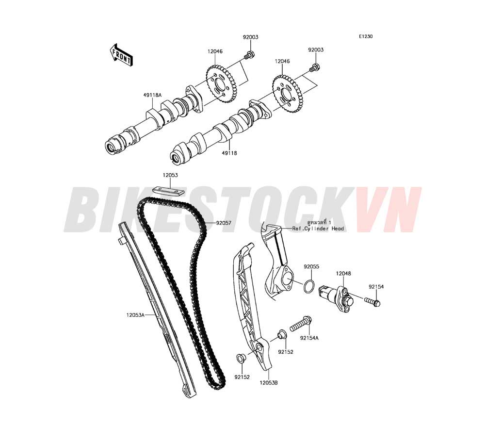 ENGINE CAMSHAFT(S) TENSIONER