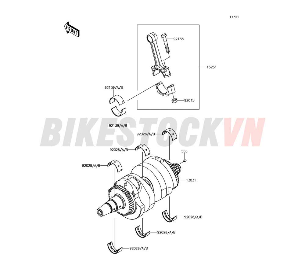 ENGINE CRANKSHAFT