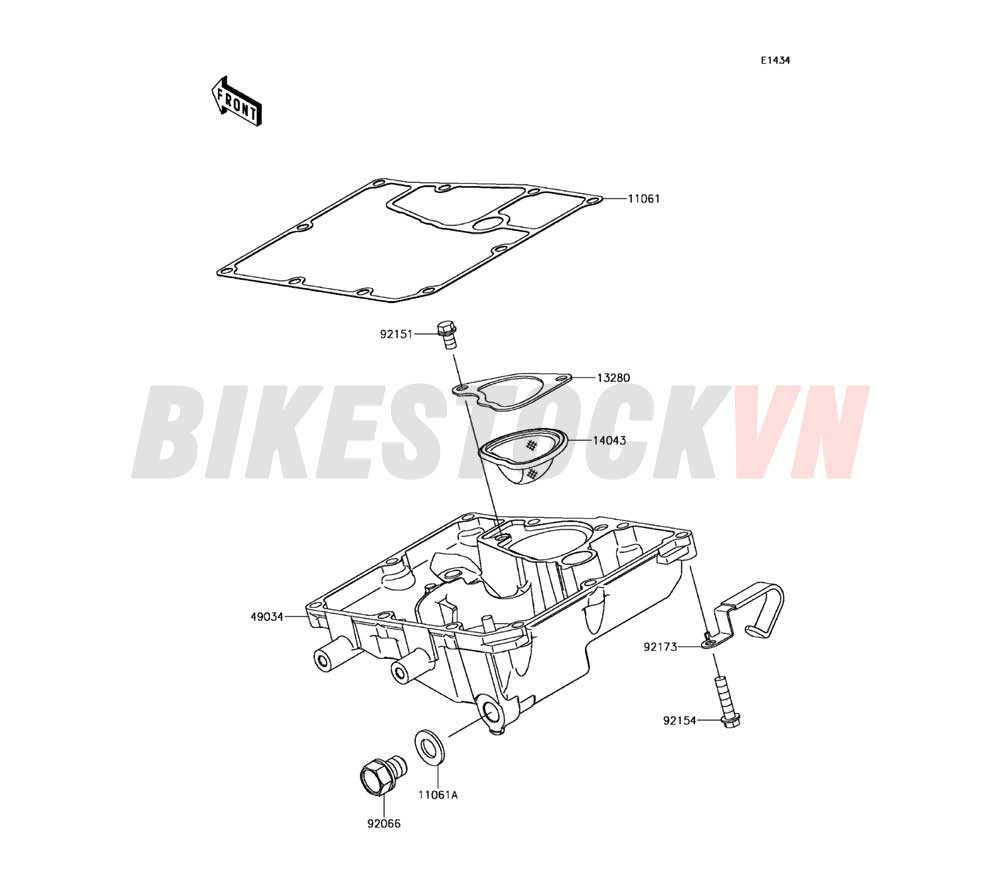 ENGINE OIL PAN