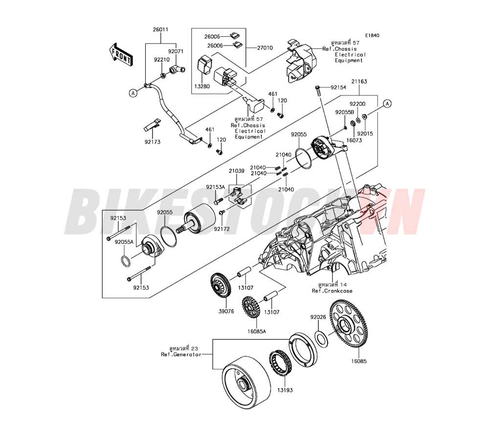 ENGINE STARTER MOTOR