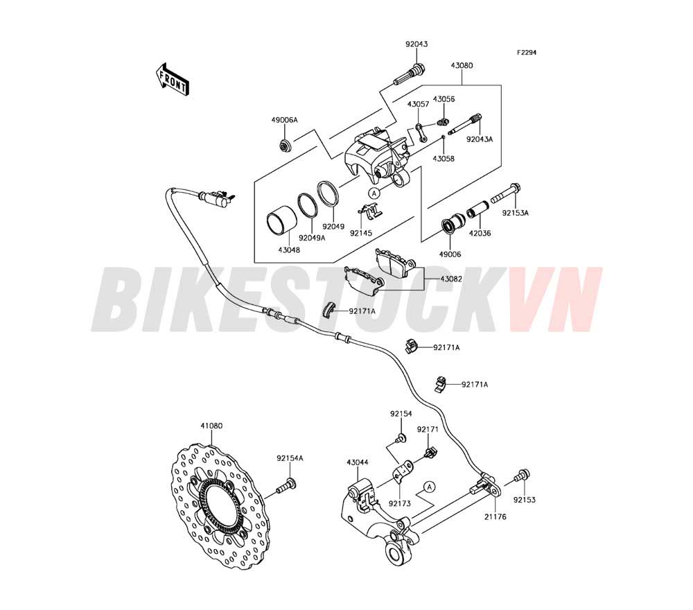 CHASSIS REAR BRAKE