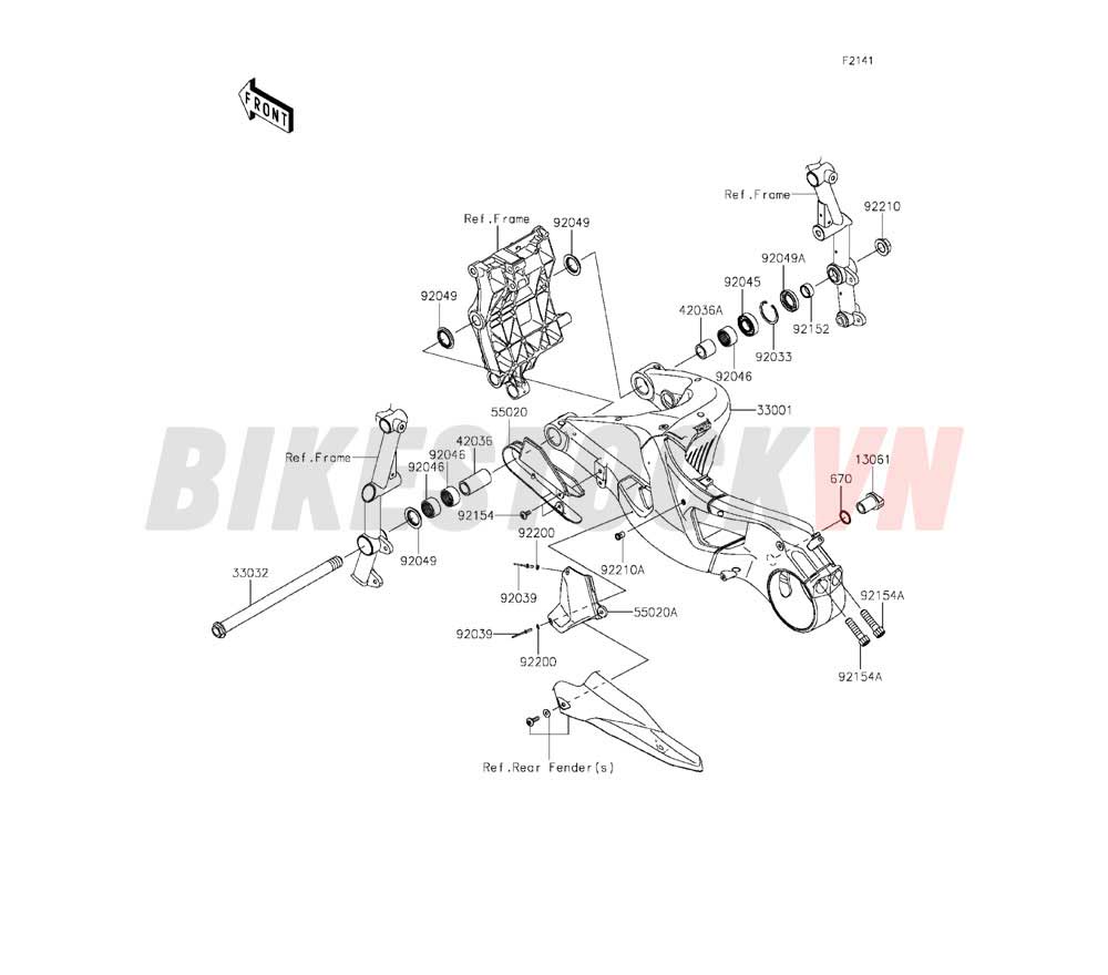 CHASSIS SWINGARM