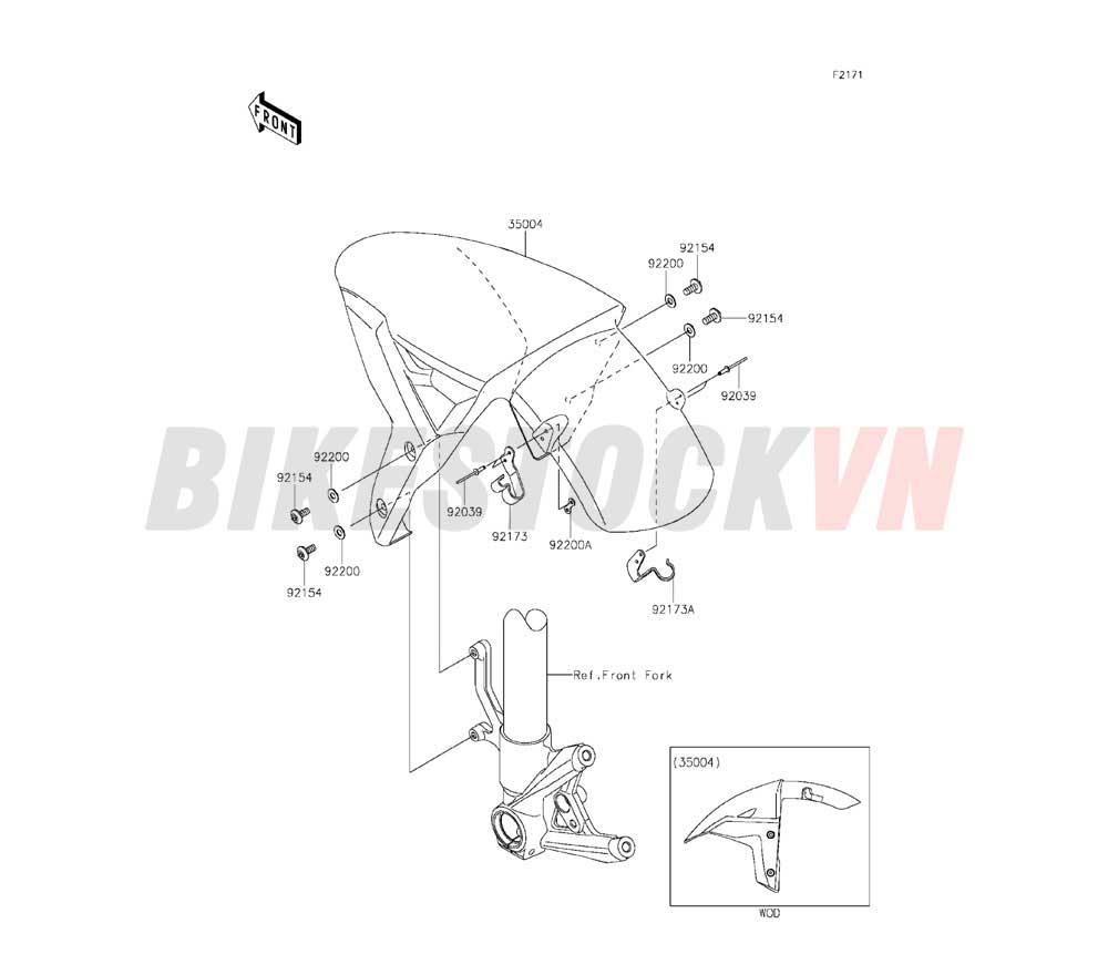 CHASSIS FRONT FENDER (S)