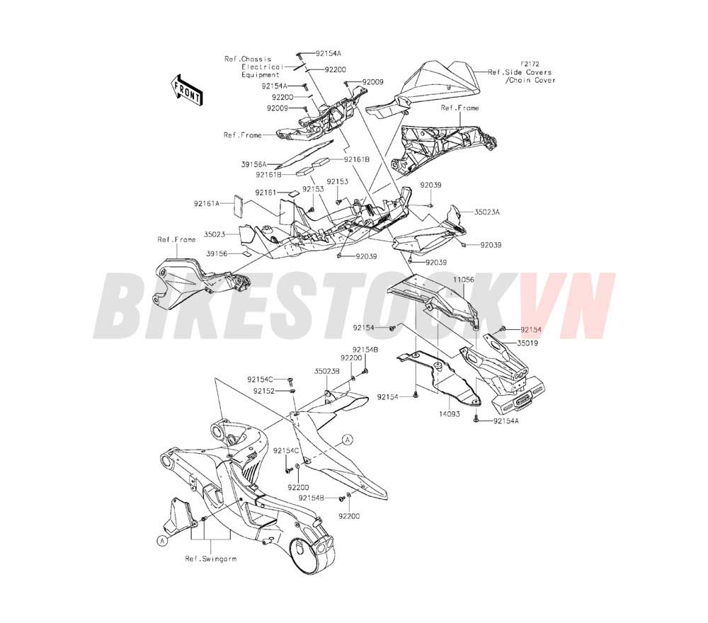 CHASSIS REAR FENDER(S)