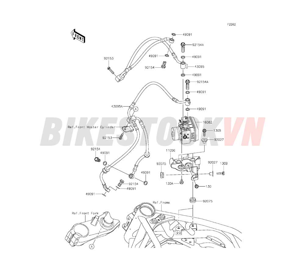 CHASSIS BREAK PIPING