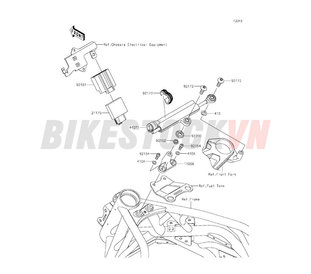 CHASSIS STEERING DAMPER