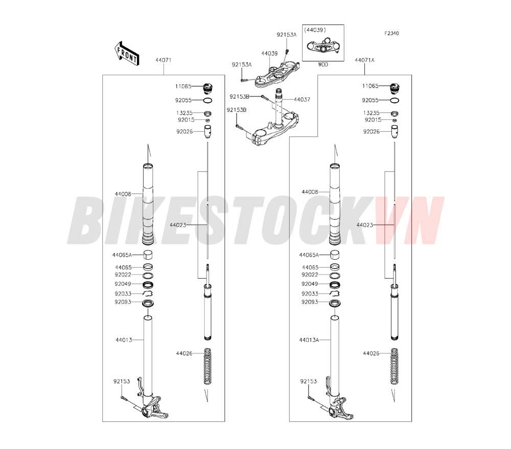 CHASSIS FRONT FORK