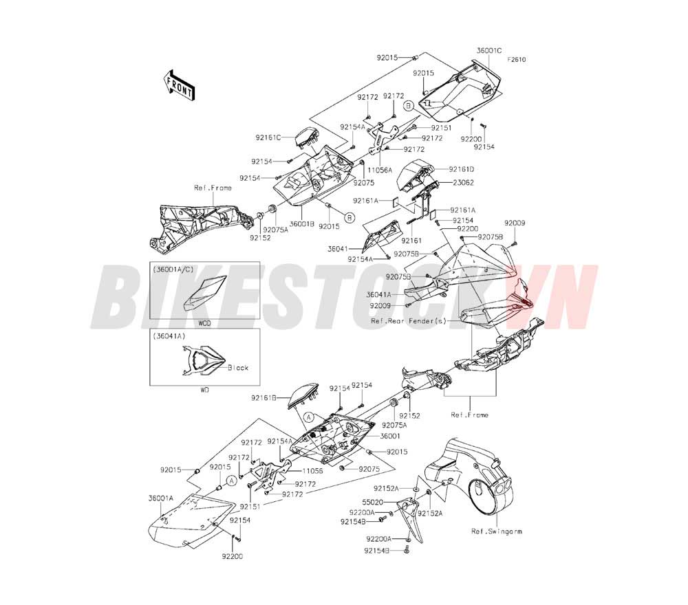 CHASSIS SIDE COVERS/CHAIN COVER