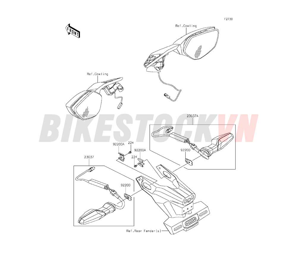 CHASSIS TURN SIGNALS