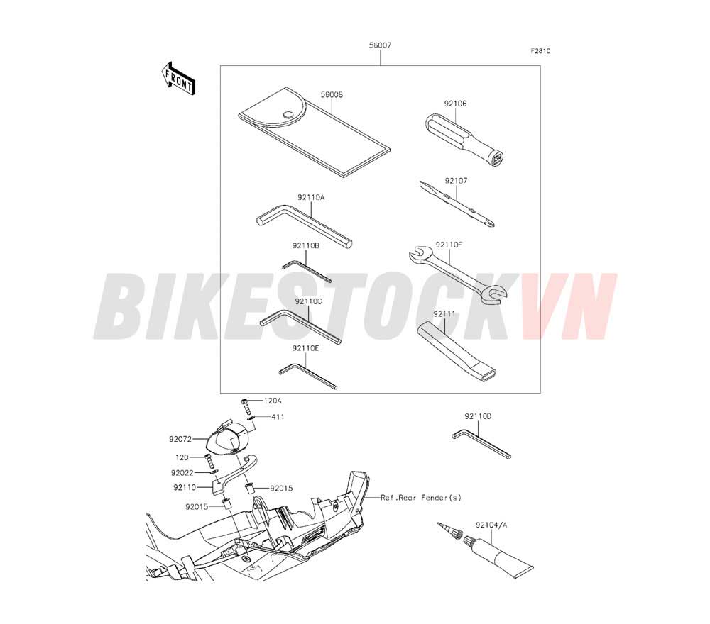 CHASSIS OWNER'S TOOLS