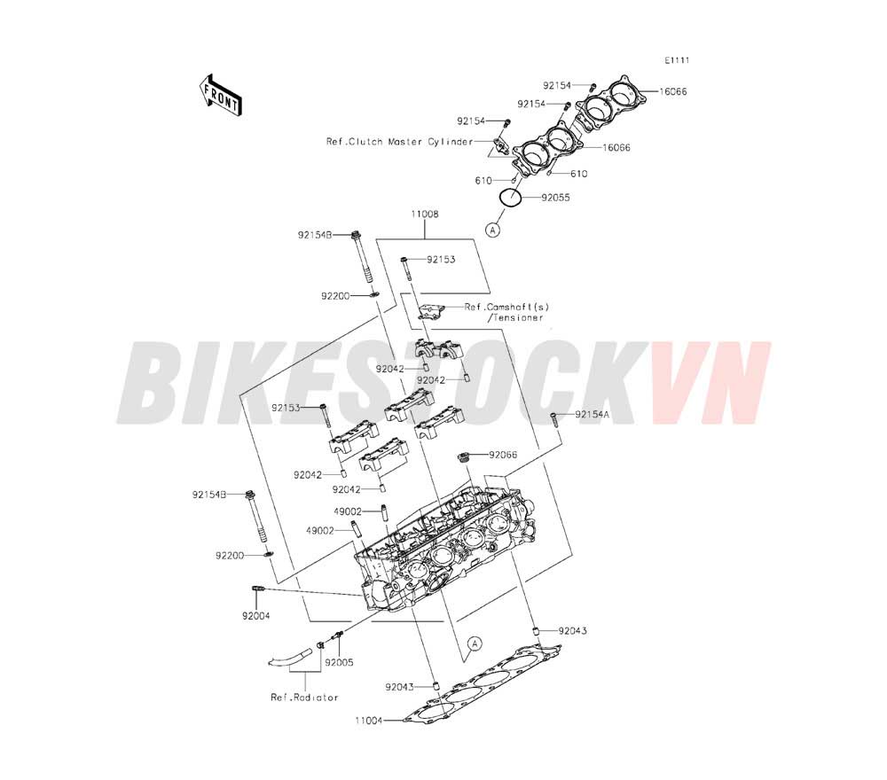 ENGINE CYLINDER HEAD