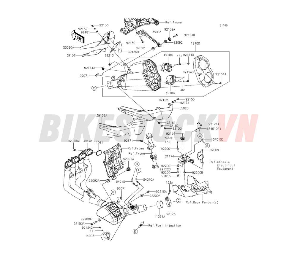 ENGINE MUFFLER(S)