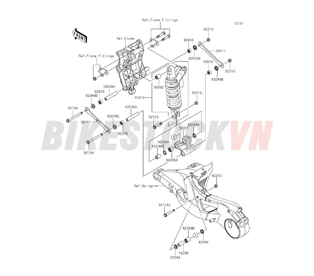 CHASSIS SUSPENSION/SHOCK AEBSORBER