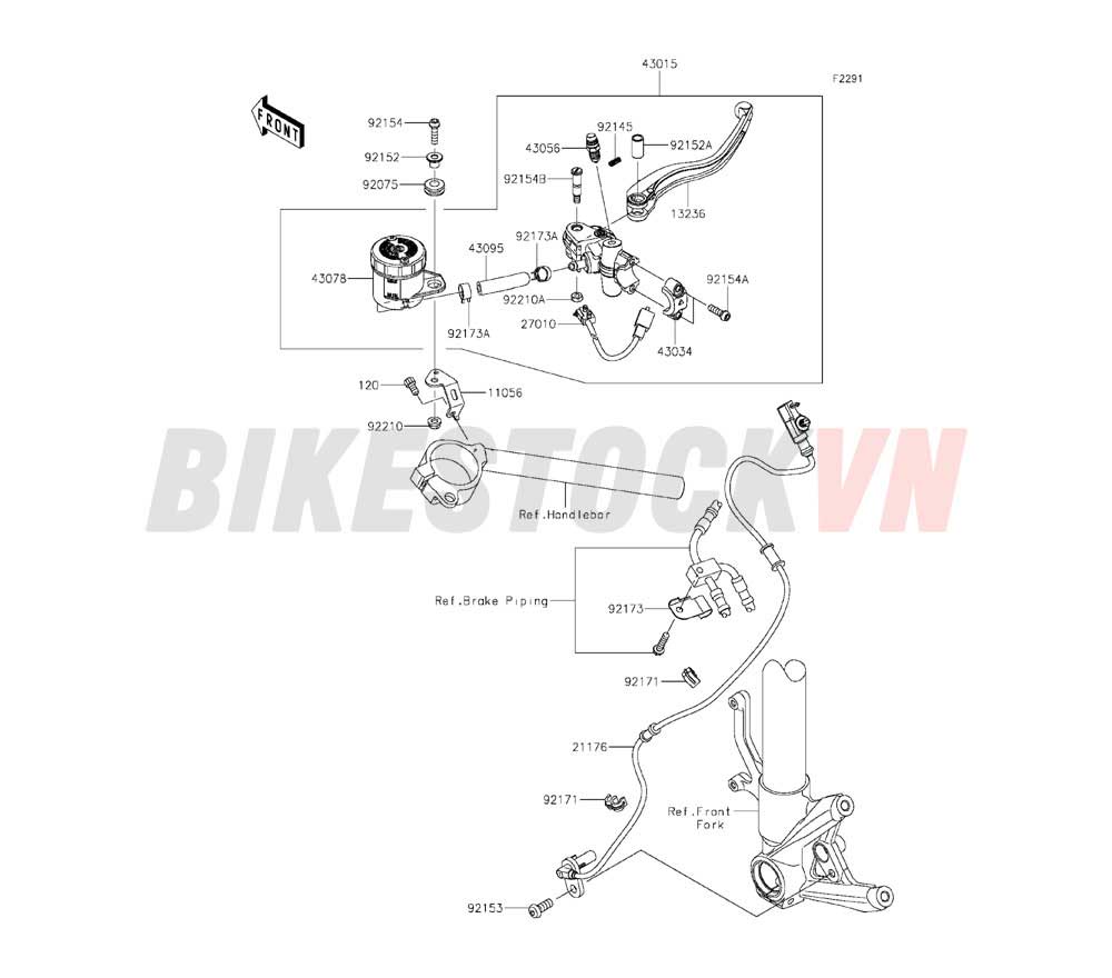 CHASSIS FRONT MASTER CYLINDER