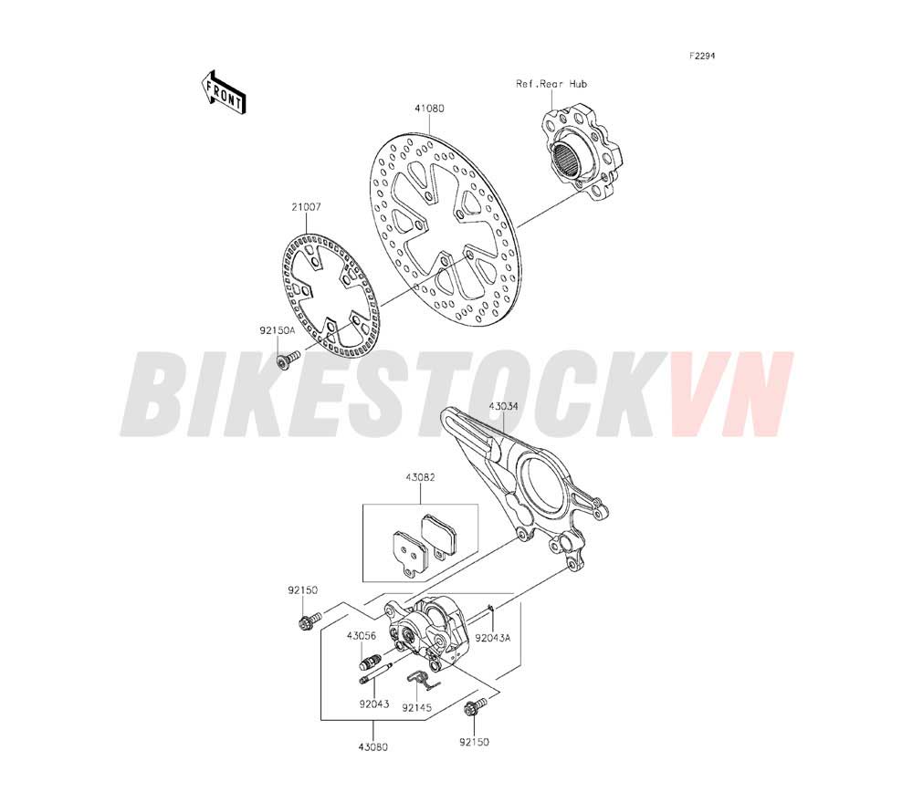 CHASSIS REAR BRAKE