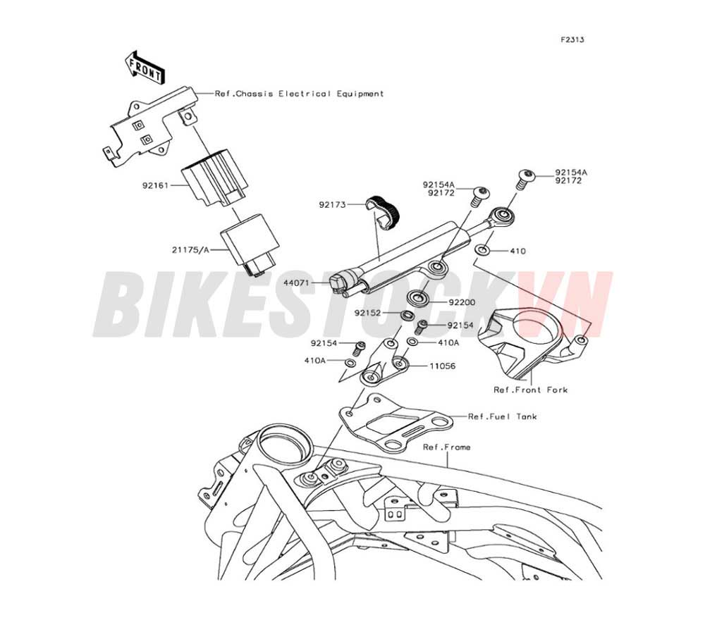 CHASSIS STEERING DAMPER