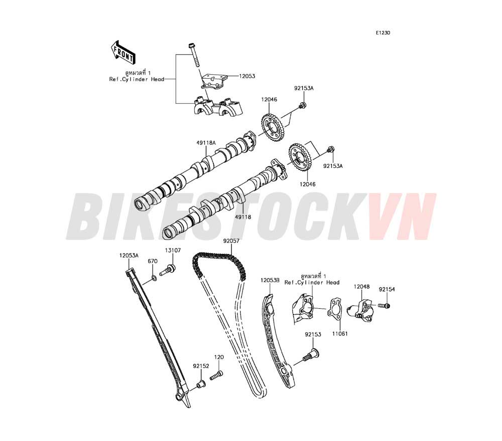 ENGINE CAMSHAFT(S) TENSIONER