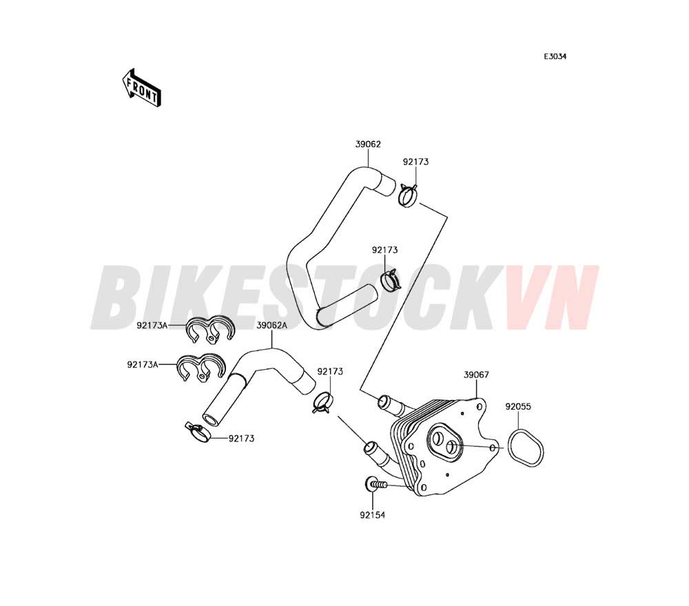 ENGINE OIL COOLER