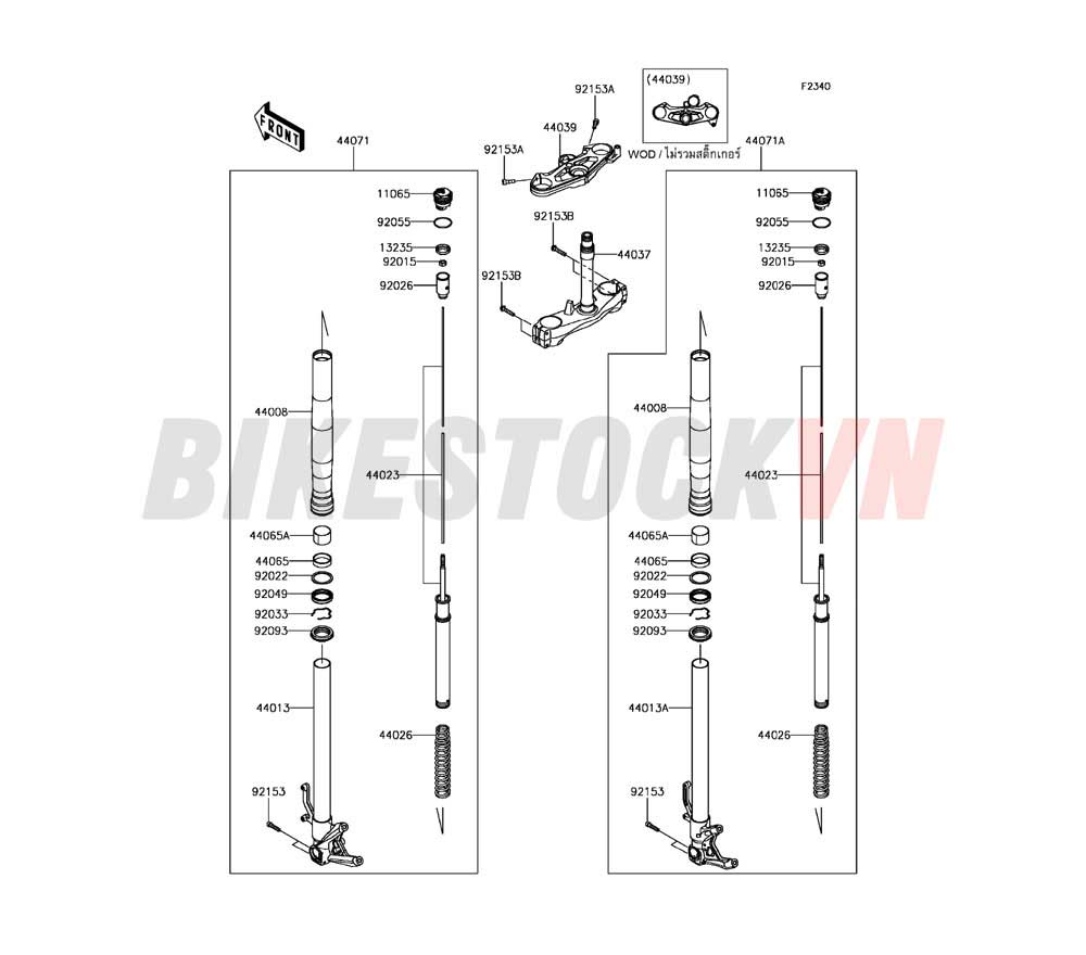 CHASSIS FRONT FORK