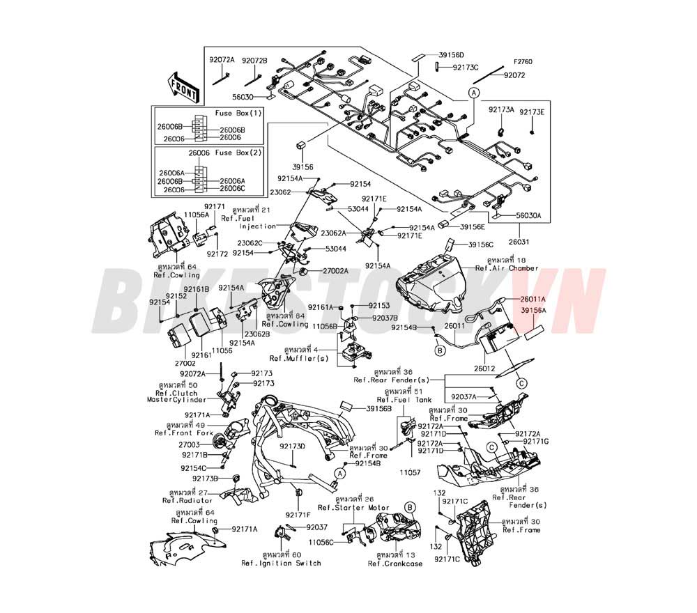 CHASSIS F-CHASSIS ELECTRICAL EQUIPMENT