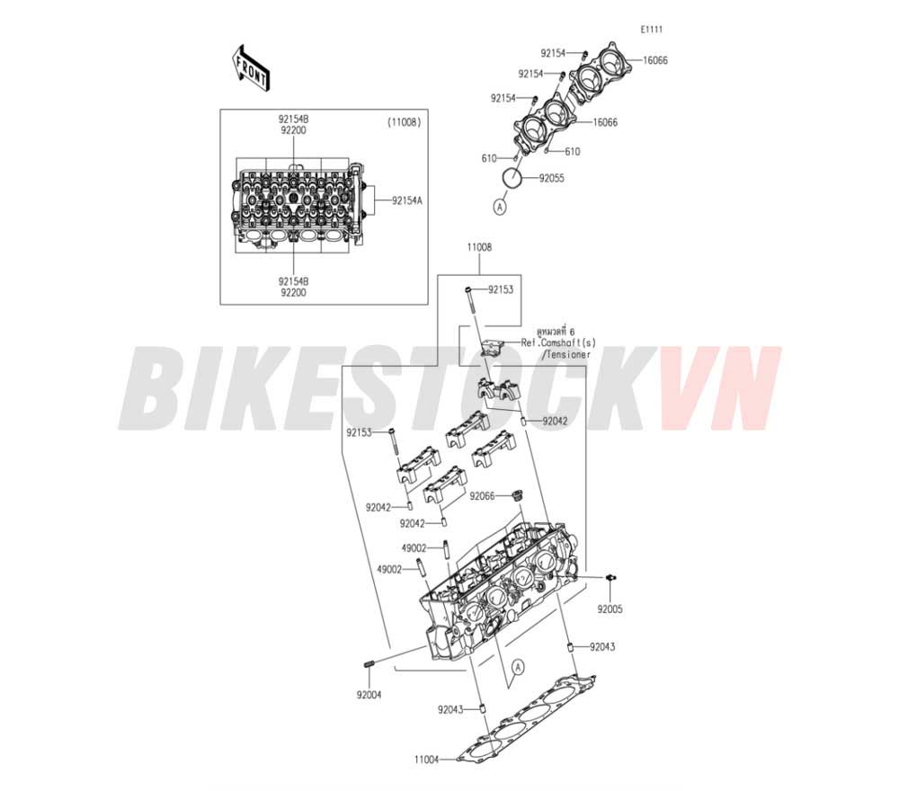 ENGINE CYLINDER HEAD