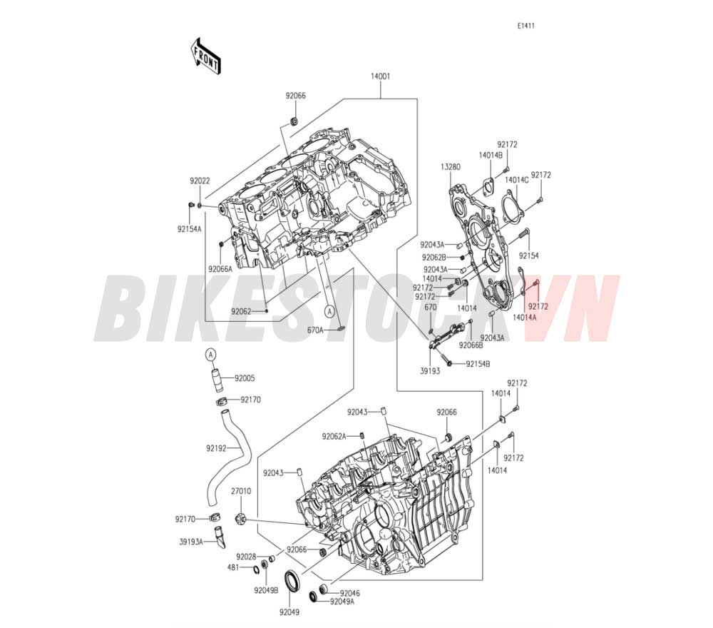 ENGINE CRANKCASE