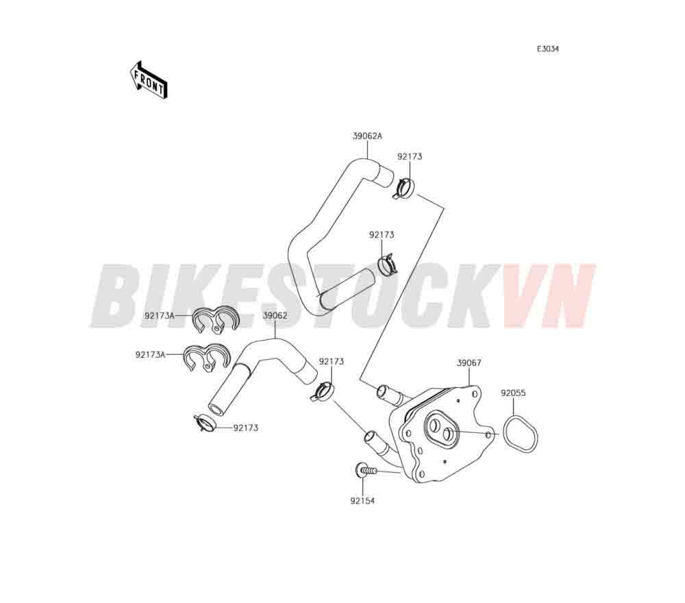 ENGINE OIL COOLER